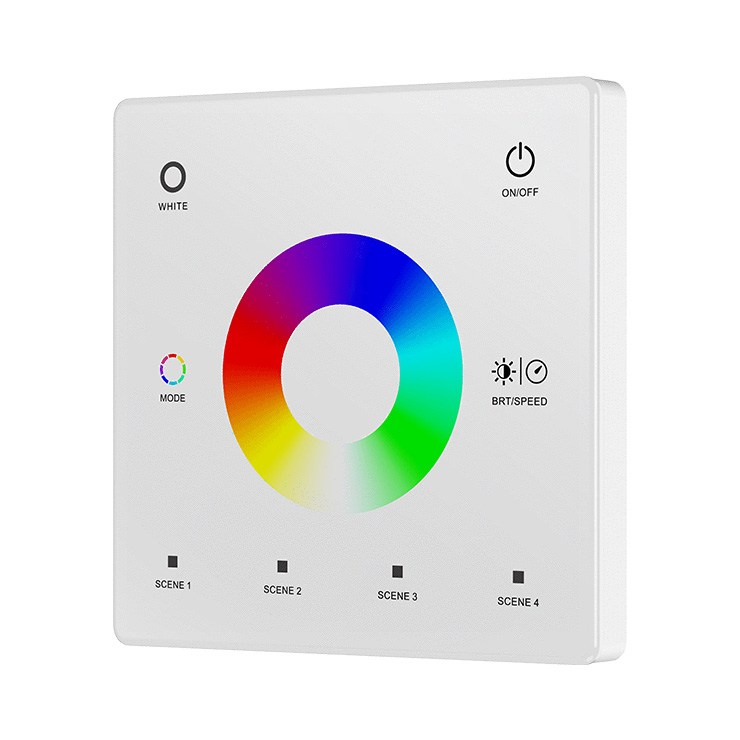 TW4 Touch Control Wall Panel RGB RGBW LED Controller