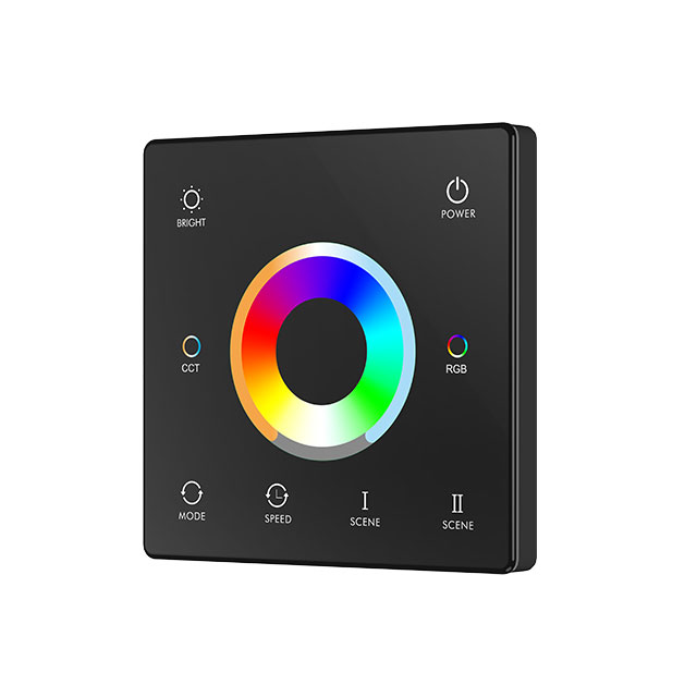 1 Zone Wall RGB+CCT LED Mounted Touch Panel Remote Control TW5 1 Zone Wall RGB+CCT LED Mounted Touch Panel Remote Control TW5