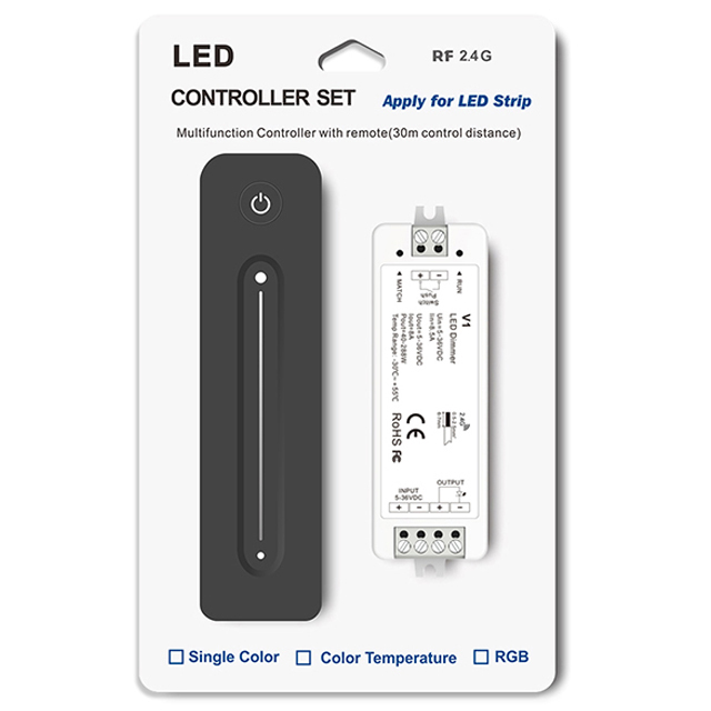 8A*1CH Helligkeits-LED-Controller-Set V1+R11 8A*1CH Helligkeits-LED-Controller-Set V1+R11