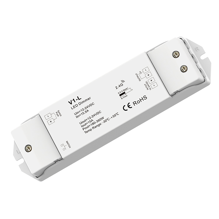 1CH*15A 12-48VDC CV Controller V1-L 1CH*15A 12-48VDC CV Controller V1-L