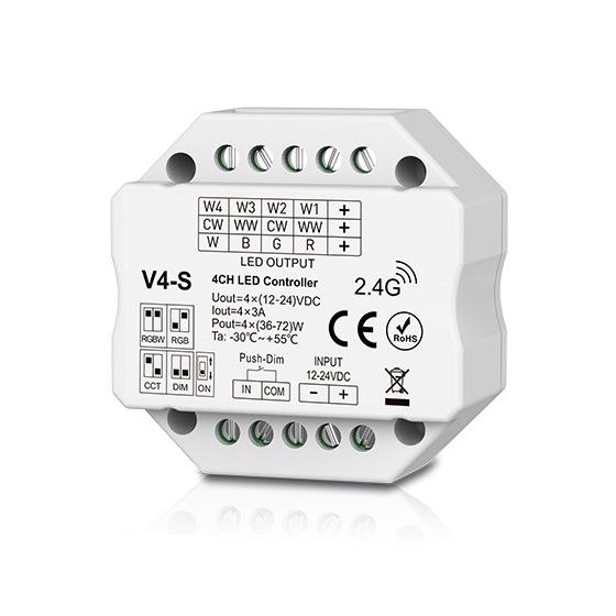 4CH*3A 12-24VDC CV Controller V4-S