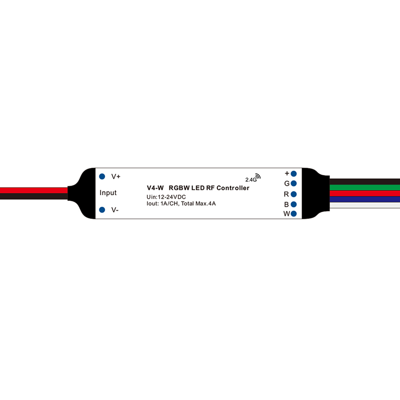 4CH*1A 12-24VDC CV Mini Controller V4-W 4CH*1A 12-24VDC CV Mini Controller V4-W