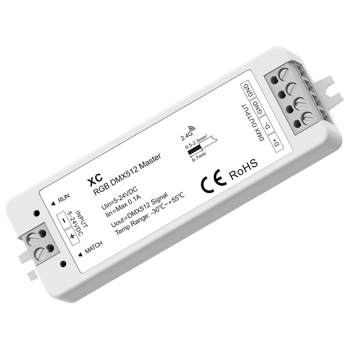 LED Controller DMX512 Series DMX512 Master/Converte /Signal Amplifier XC DS S1-D 