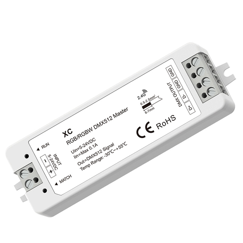 DC5-24V RF-DMX512 RGB DMX Master XC DC5-24V RF-DMX512 RGB DMX Master XC