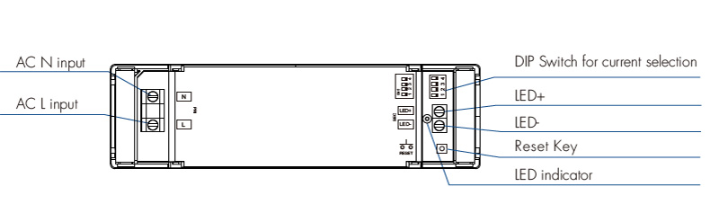  Constant Current LED Driver PT-12A-WZS Structures