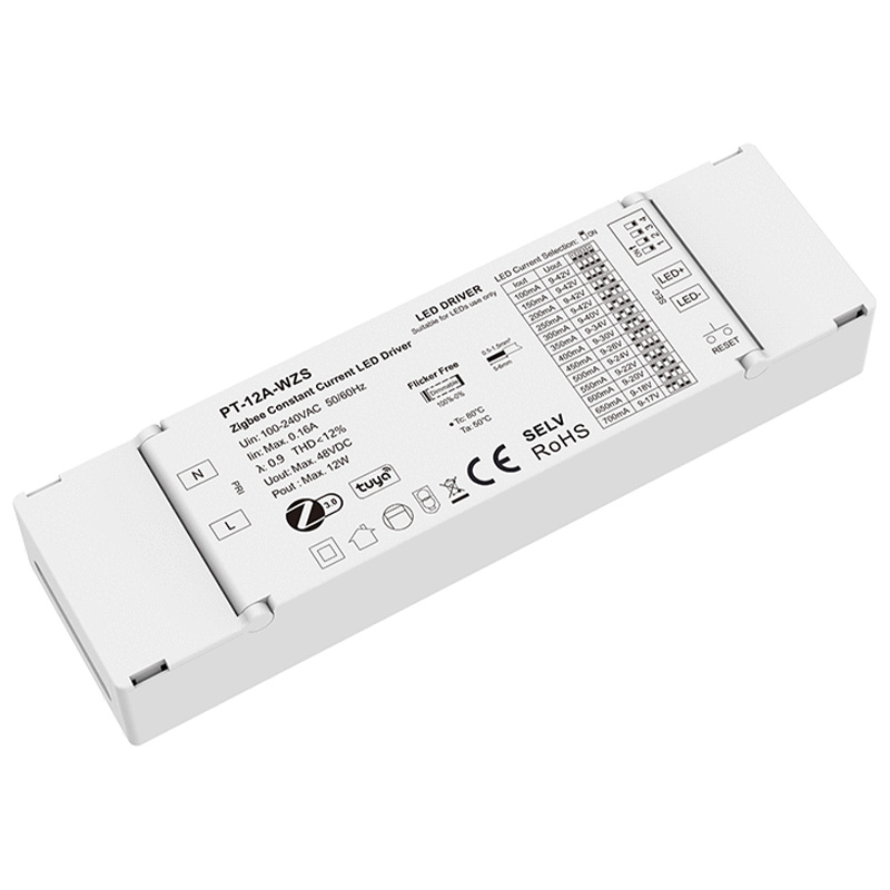Zigbee stmívatelný ovladač konstantního proudu PT-12A-WZS