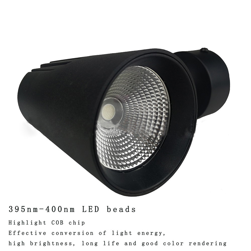 AC85-265V 12W/15W/20W UVA 395nm UV LED Track Light
