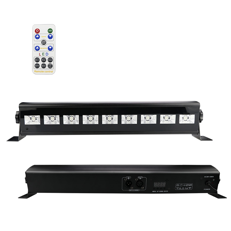 AC90-240V 395-405NM Ultraviolet LED Wall Washer Light With 13Key RF Remote - Halloween UV Stage Light, Christmas Party LED Light, Club Bar Lights AC90-240V 395-405NM Ultraviolet LED Wall Washer Light With 13Key RF Remote - Halloween UV Stage Light, Christmas Party LED Light, Club Bar Lights