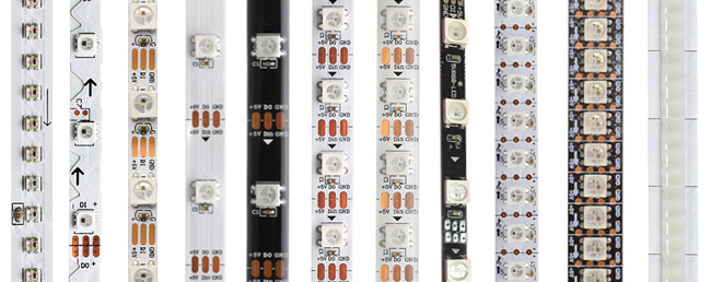 WS2812B IC programmierbare LED-Streifen