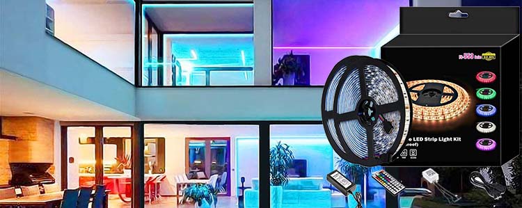 Wetterfeste LED-Streifenlicht-Sets