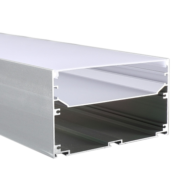 120x75mm Bilayer Extra Wide Pendant Light LED Tape Profile Suspended