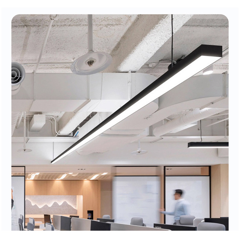 120x75mm Bilayer Extra Wide Pendant Light LED Tape Profile Suspended 120x75mm Bilayer Extra Wide Pendant Light LED Tape Profile Suspended