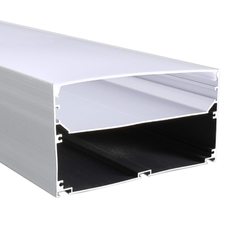 150x75mm 6 Inches Ultra Wide Aluminum Pendant Strip For Hanging Ceiling Lights