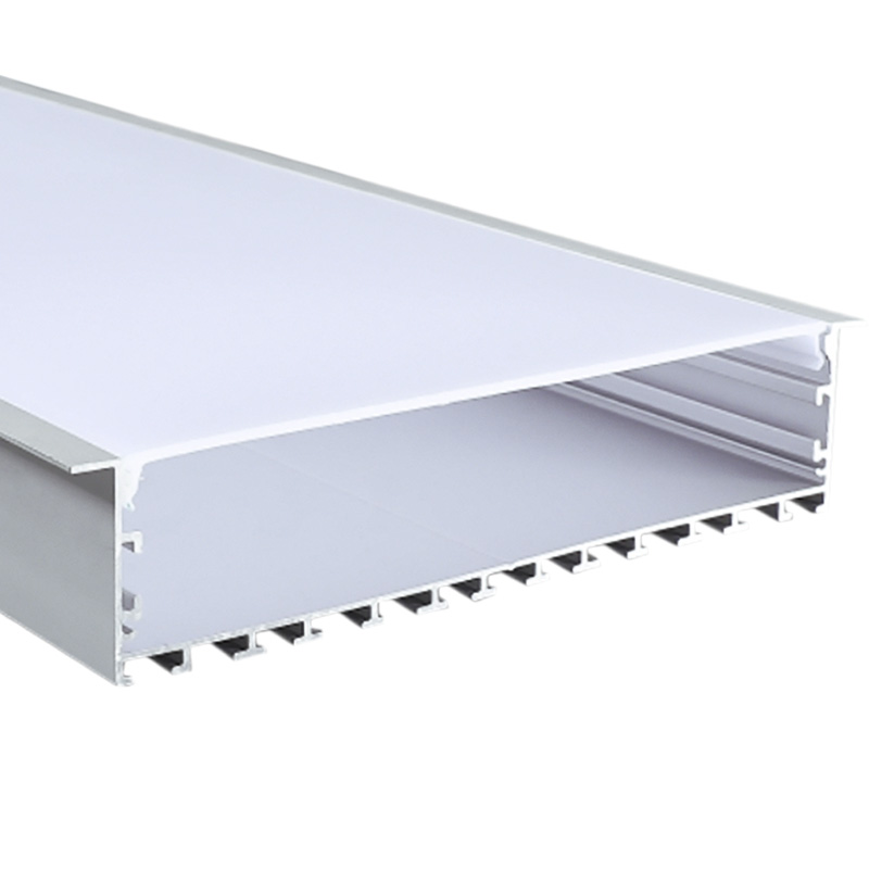 165x35mm Six and a Half Inches Ultra Wide Recessed Trim LED Tape Light Channel