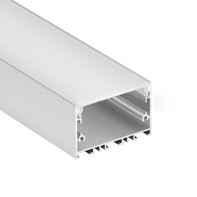 2 in 50 x 32 mm flacher LED-Pendellichtstreifen-Aluminiumkanal