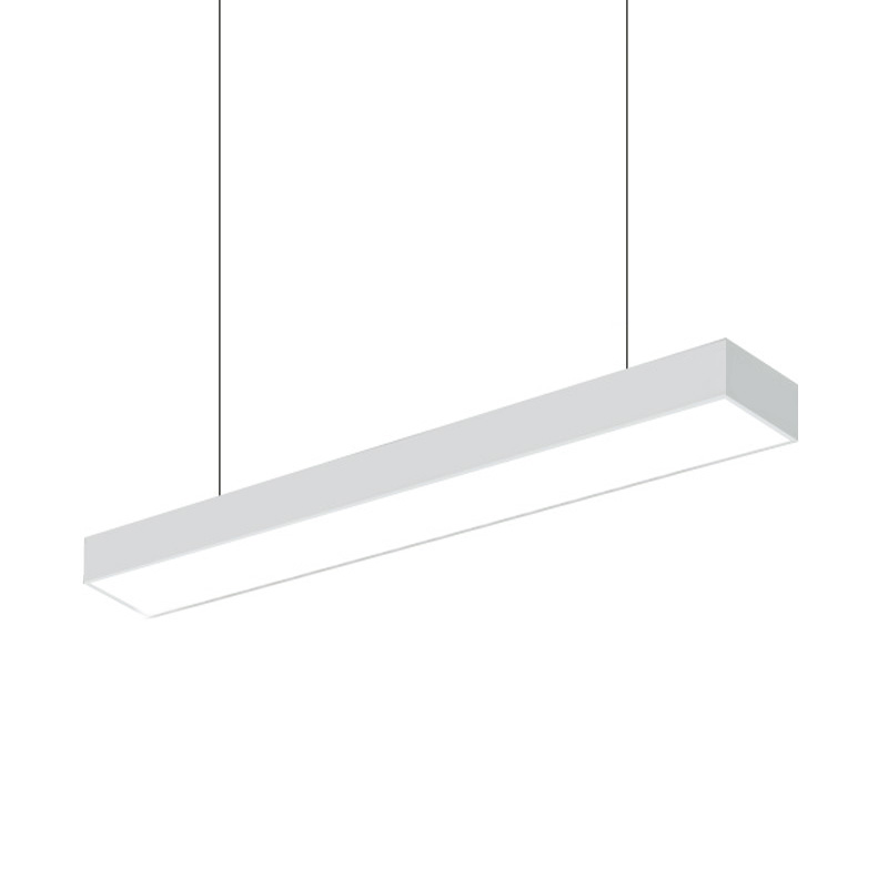 2 in 50x32mm Flat LED Pendant Light Strip Aluminum Channel 2 in 50x32mm Flat LED Pendant Light Strip Aluminum Channel