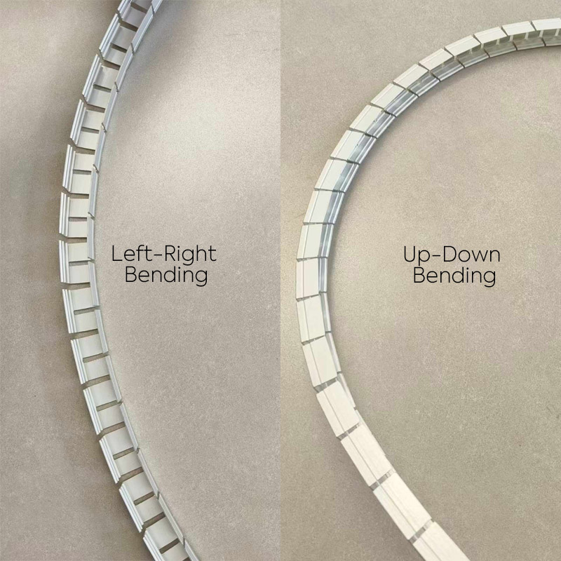 2020 Free Bend Super Flexibilní LED pásová kolejnicová světelná dráha 2020 Free Bend Super Flexibilní LED pásová kolejnicová světelná dráha