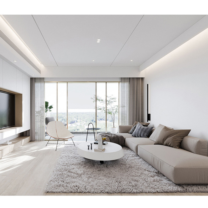 45 Grad LED-Bucht-Kronen-Formteil verschobenes Gipskarton-Decken-Rand-Ordnungs-weißes Aluminiumprofil 45 Grad LED-Bucht-Kronen-Formteil verschobenes Gipskarton-Decken-Rand-Ordnungs-weißes Aluminiumprofil