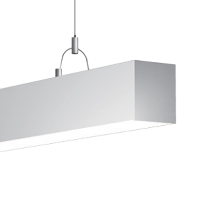 60x80mm Tall Up-Down Suspended LED Blade Light Channel (Shallow Inner 49mm)