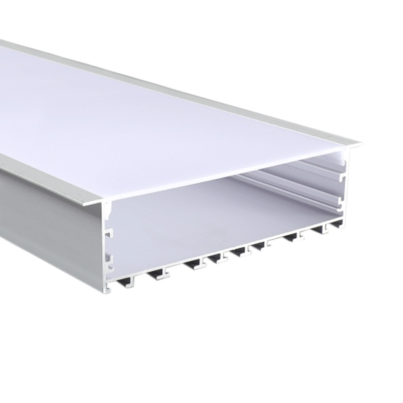 135x35mm Flange Trim LED Aluminum Extra Wide Flush Mount Ceiling Light Strip Profile