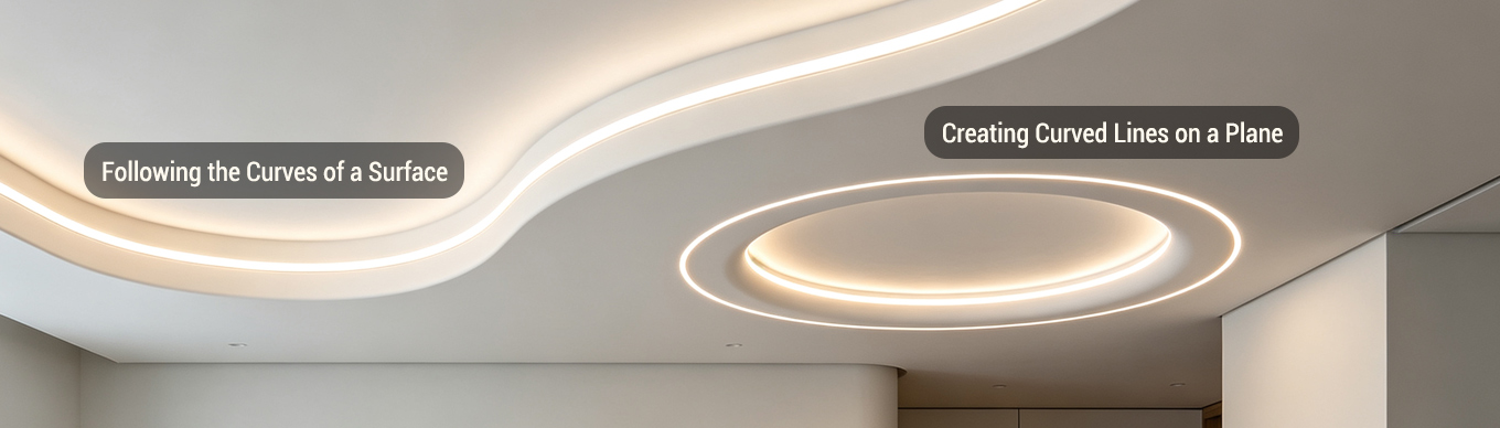Free-Form Architectural LED Channel Lighting
