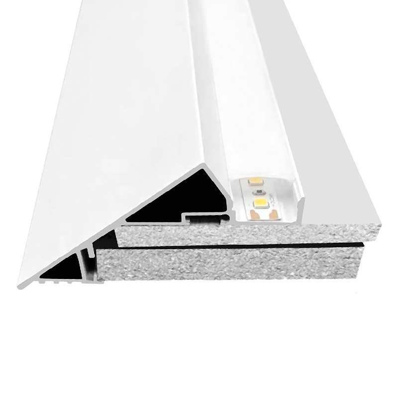 Indirekte LED-Streifenbeleuchtung für Zwischendecken, Einbauform, Innen 14 mm Indirekte LED-Streifenbeleuchtung für Zwischendecken, Einbauform, Innen 14 mm