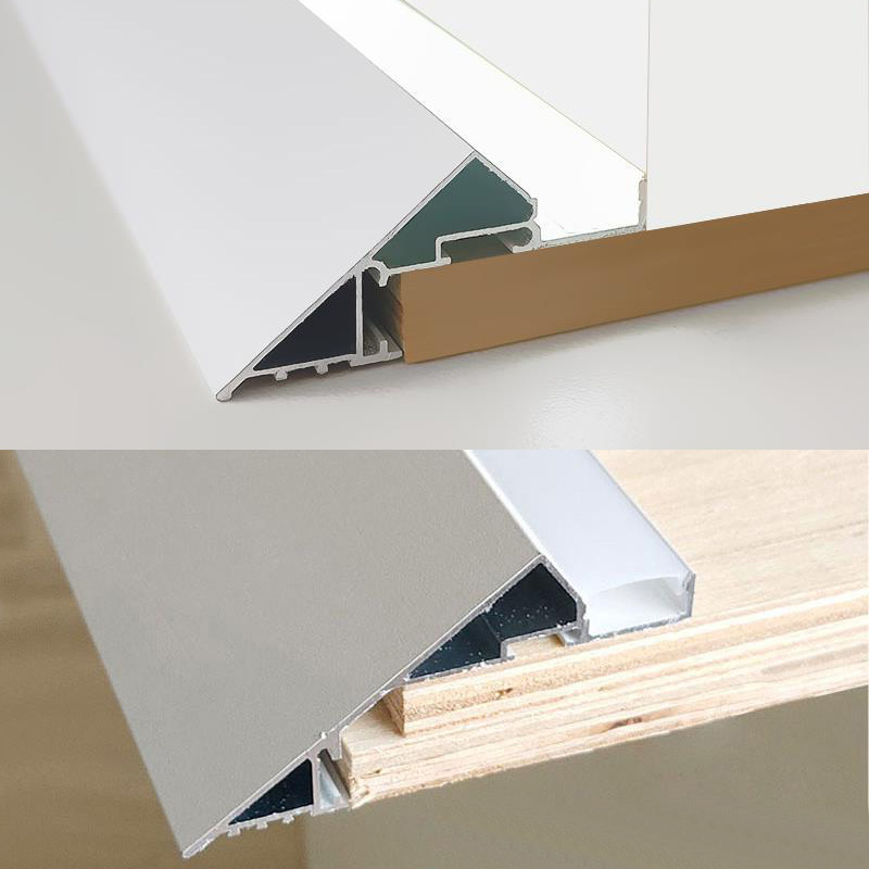Indirekte LED-Streifenbeleuchtung für Zwischendecken, Einbauform, Innen 14 mm Indirekte LED-Streifenbeleuchtung für Zwischendecken, Einbauform, Innen 14 mm