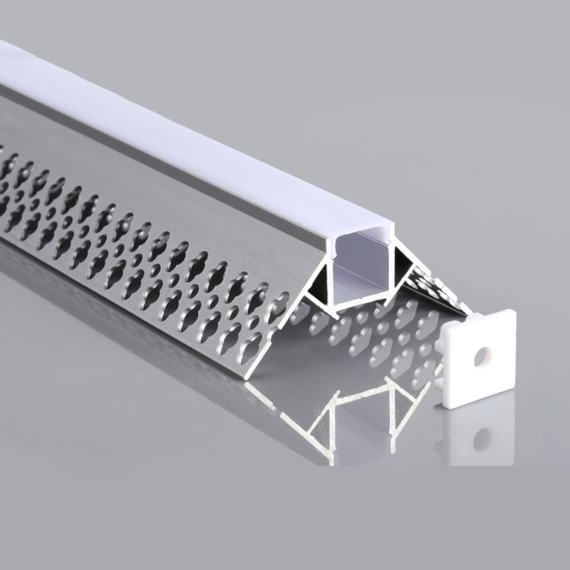 LED Channel For Wall Corner Trim For 12mm LED Strip Lighting