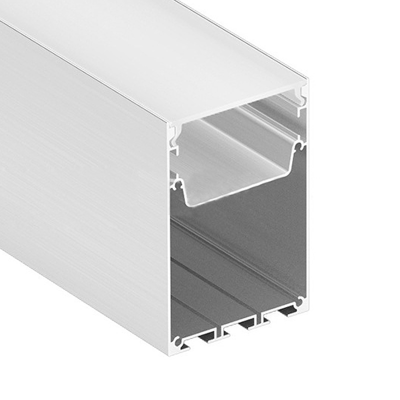 2-Zoll-Pendelleuchte, rechteckig, 50 x 75 mm, hängender LED-Streifenkanal