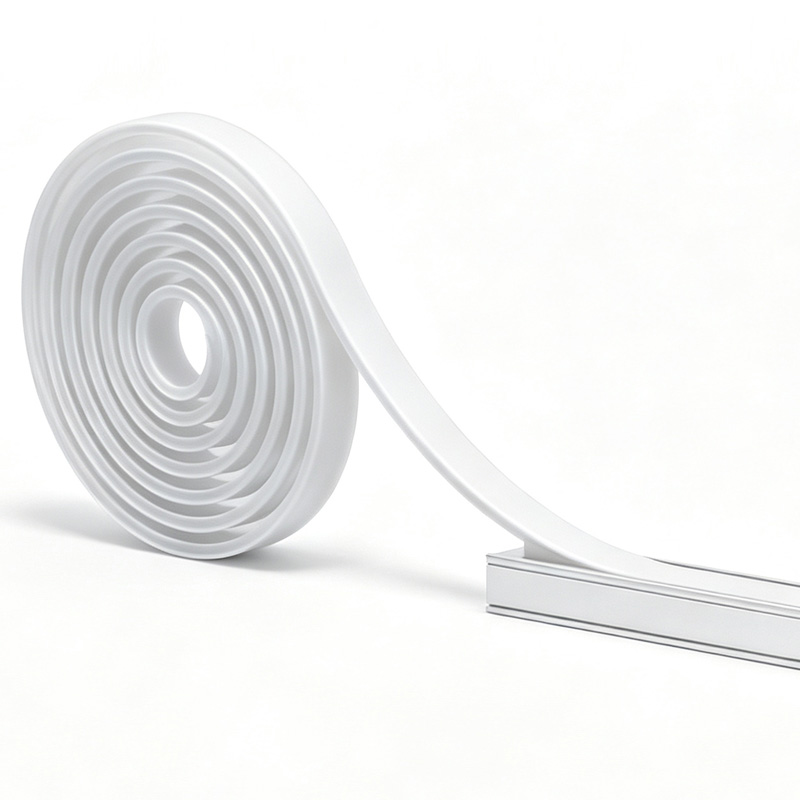 Replacement Continuous Silicone Diffuser Cover for LED Aluminum Profiles