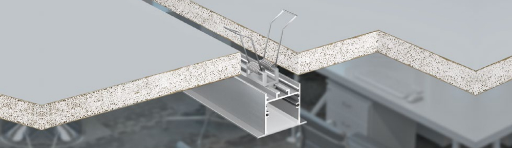 Spring-Fixing Drop Ceiling LED Profile Lighting