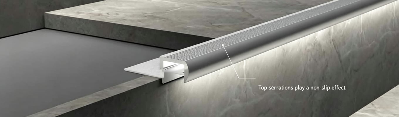 Stair Nosing LED Strip Lighting
