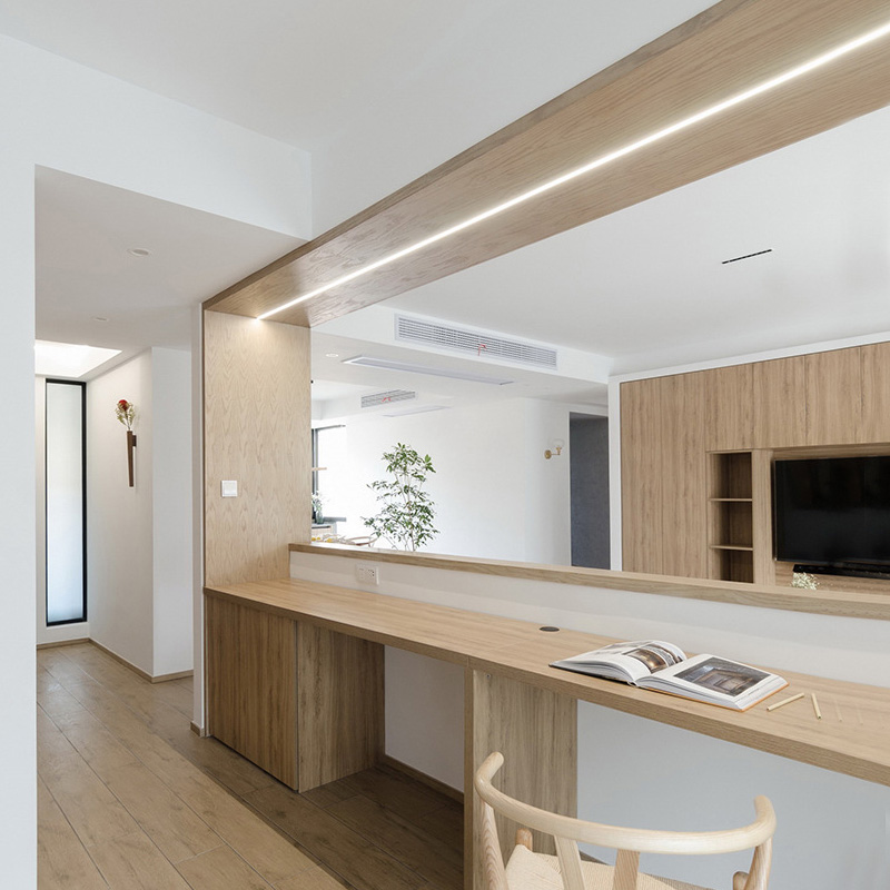 Tile to Tile, Tile to Wood, Tile to Concrete 15mm LED Strip Transition Molding Tile to Tile, Tile to Wood, Tile to Concrete 15mm LED Strip Transition Molding