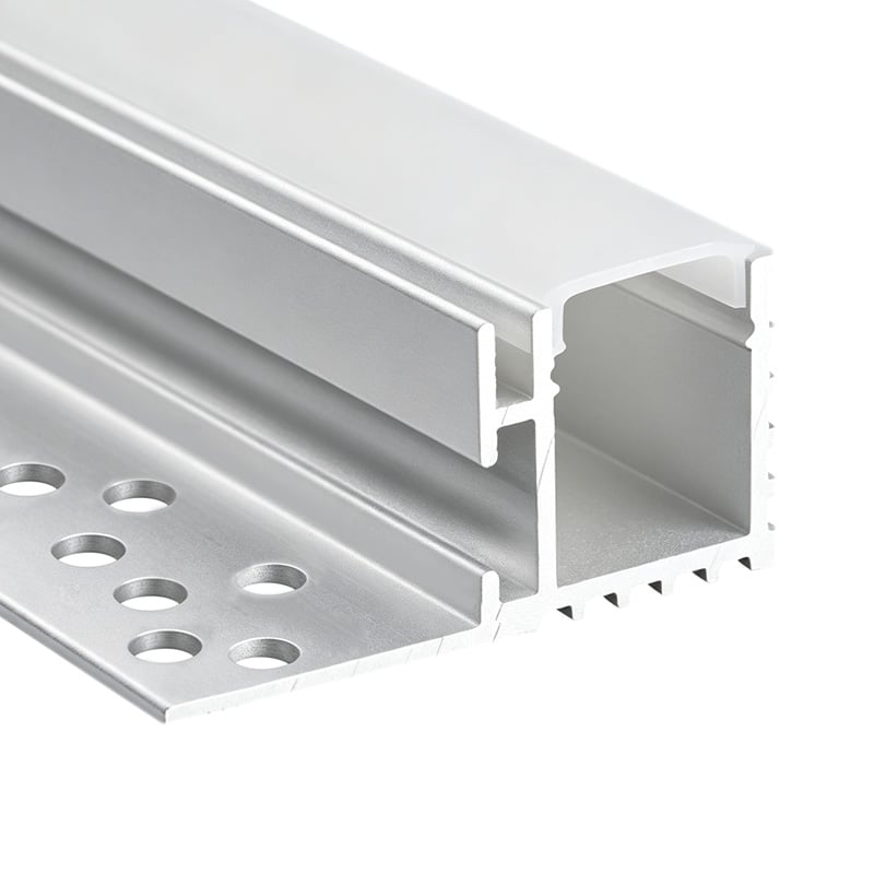 Trimless Trayed Coved Ceiling LED Stirp Channel For 12mm Tape Light