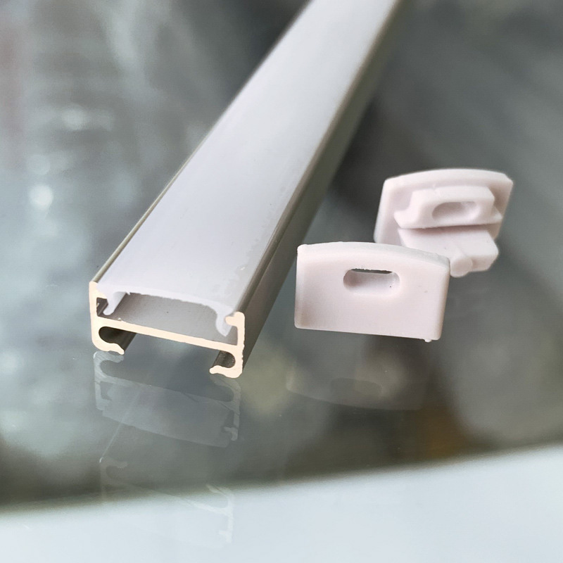 Ultradünner magnetischer LED-Streifenschienenkanal für 12-mm-Bandlicht Ultradünner magnetischer LED-Streifenschienenkanal für 12-mm-Bandlicht