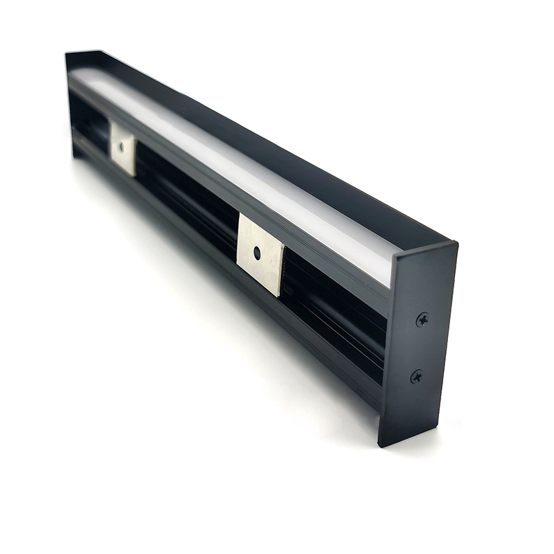 Weiß/Schwarz Up Down Leuchter Wand Montiert Streifen Licht Kanal Für 12mm LED Weiß/Schwarz Up Down Leuchter Wand Montiert Streifen Licht Kanal Für 12mm LED