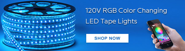 120V LED Strip Lights