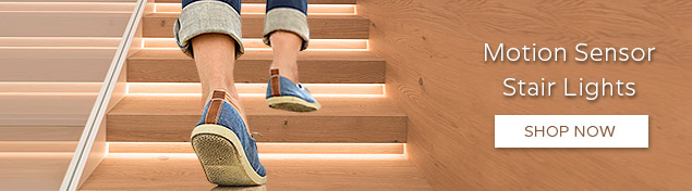 LED-Treppenleuchten-Set mit Bewegungssensor