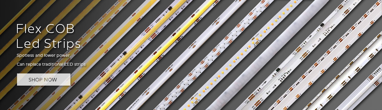 Punktlose COB-LED-Streifenlichter