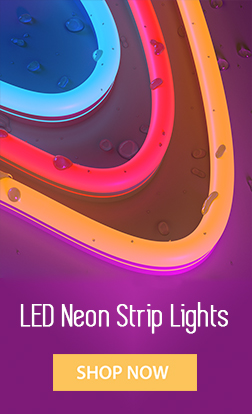 Flexible led neon strip lights