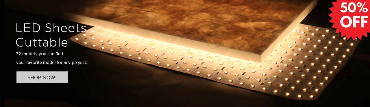 cuttable led sheet lights