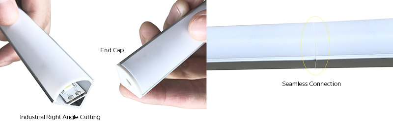 LED kanál z hliníkového profilu a LED difuzor