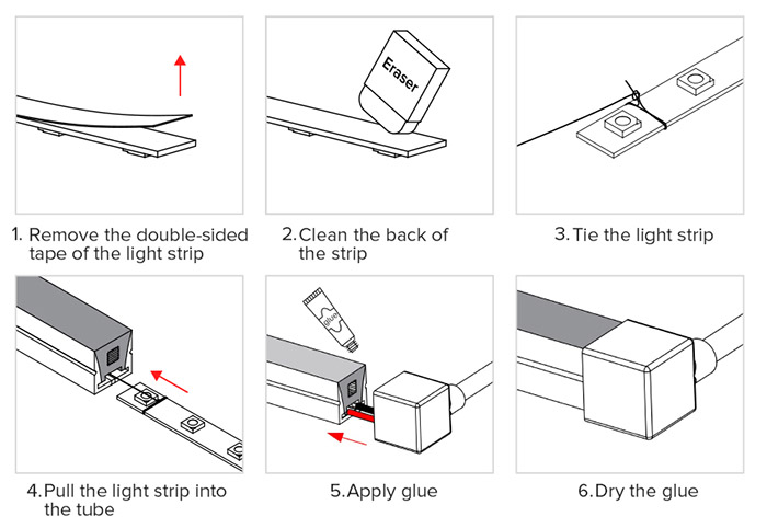 how to make led neon lights