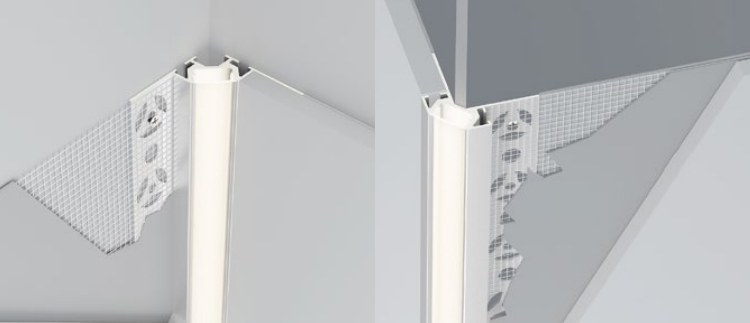 Plaster In Corner LED Profiles