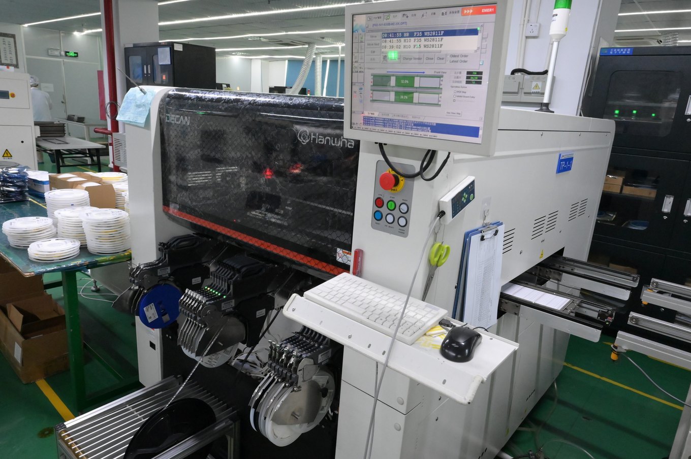 SMT pick-and-place line for LED strips