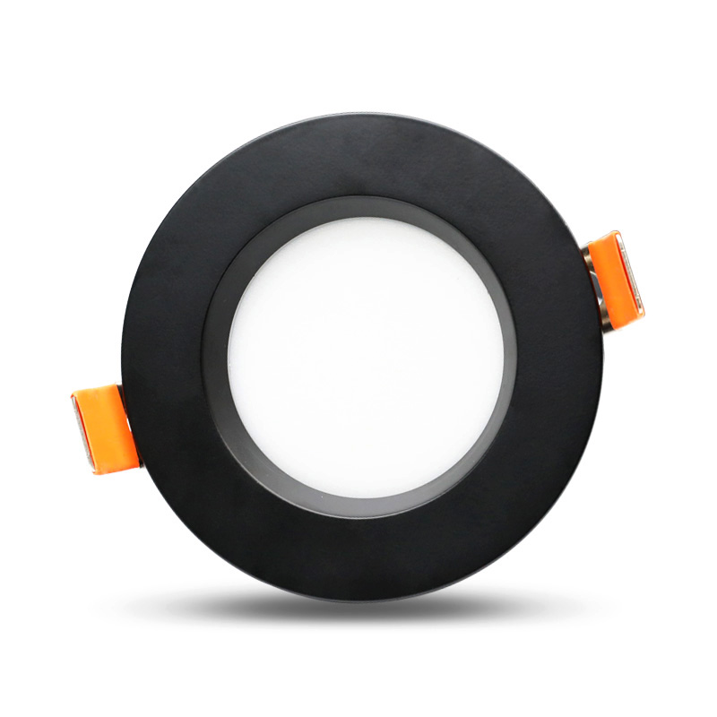15W 4 Zoll runde schwarze LED-Einbau-Downlights fürs Badezimmer