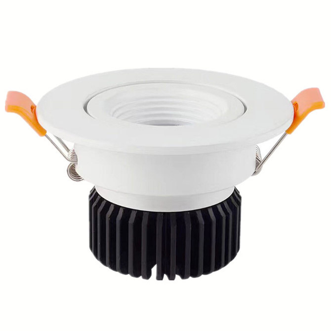 2.95 Zoll 10 Watt und 3.54 Zoll 12 W LED-COB-Linsen-Deckenleuchte – Unterputz-LED-Downlight – Triac dimmbar – 45 W Äquivalent 2.95 Zoll 10 Watt und 3.54 Zoll 12 W LED-COB-Linsen-Deckenleuchte – Unterputz-LED-Downlight – Triac dimmbar – 45 W Äquivalent