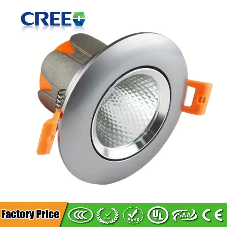 3.35 Zoll 5 W, 3.94 Zoll 12 W, 5.12 Zoll 20 W, 5.71 Zoll 30 W LED-COB-Deckenleuchte – Unterputz-LED-Downlight – 1600 lm – 24 ° Lichtgeschwindigkeitswinkel