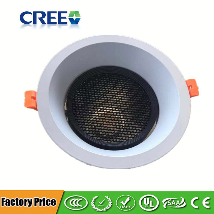 3.35in 8W, 3.94in 18W, 5.12in 28W, 5.71in 35W LED COB stropní svítidlo – zapuštěné LED stropní svítidlo-1600LM-24°Úhel rychlosti světla