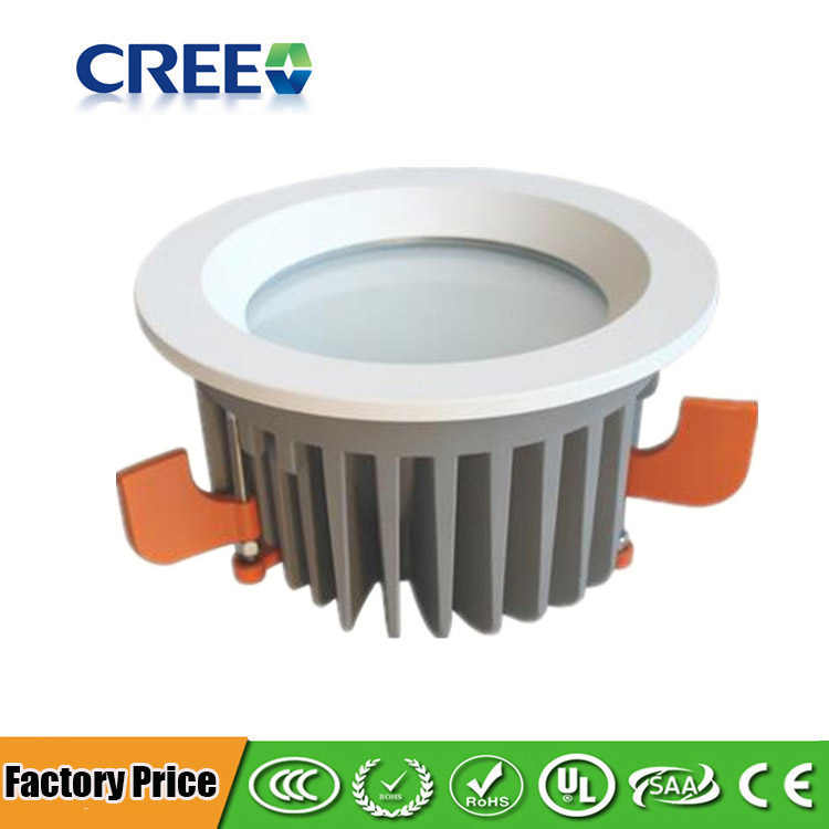3.74" 10W, 4.33" 15W, 5.12" 25W, 6.69" 40W 7.87" 55W LED COB stropní svítidlo - zapuštěné svítidlo LED Downlight-1600LM-50°Úhel rychlosti světla